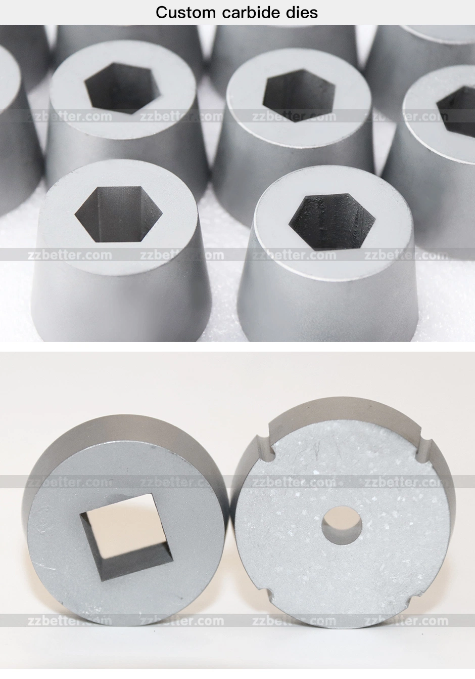 G5 G4 G55 Tungsten Carbide Heading Die Nibs Cemented Carbide Forging Die Carbide Die