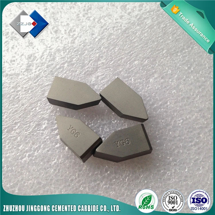 Yg6 Tungsten Carbide Brazed Tips Type C120 for Making Turning Tools