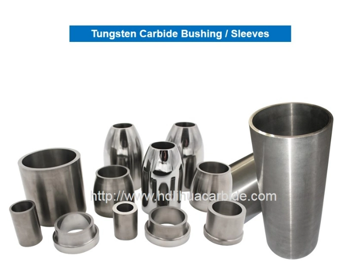 Tungsten Carbide Bushing Sleeves Product and Wc+Co Product Material Cemented Carbide Grinding Roll