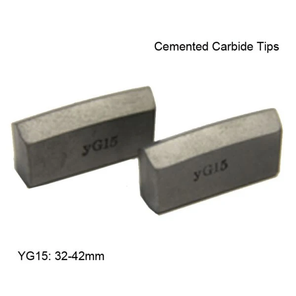 Cemented Carbide Tips Grade Yg15 Yg11 Tungsten Carbide Insert Tips for Hollow Drill Rods India Market