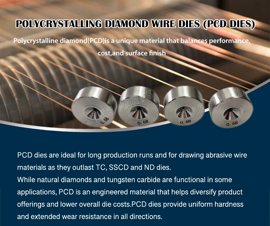 PCD Dies Carbide Dies for Wire Drawing Cable Extrusion Compacting Split