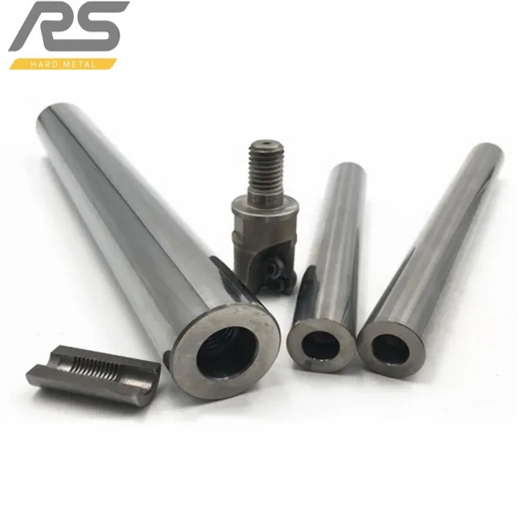 Solid Carbide Tool Rod with Internal Threaded for Milling Machine