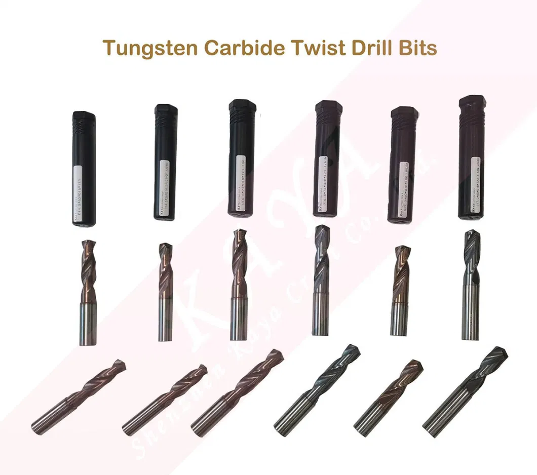 Tungsten Steel Twist Drills Solid Carbide Drills for Aluminum