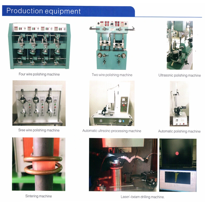 Tungsten Carbide Hard Metal Alloy Shaped Wire Drawing Dies