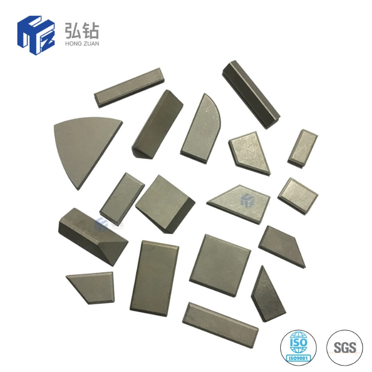 Tungsten Carbide Plates for Brazing Onto Steel Parts