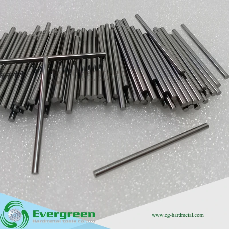 Customized Rods Cemented Solid Round Bar Polished Tungsten