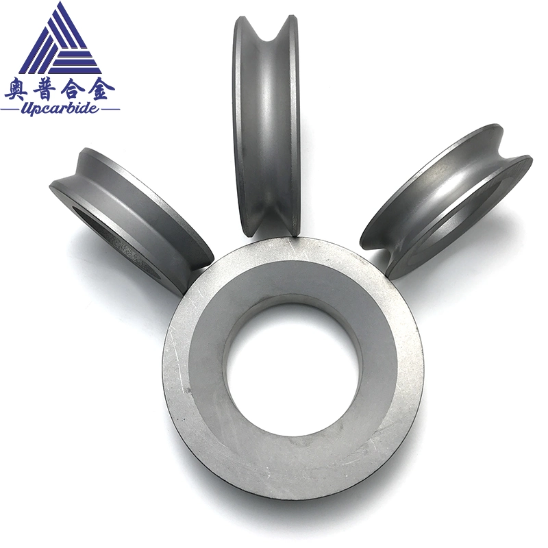 K40 Od137*ID75*L41mm Unground Sintered Wear Parts Tungsten Carbide Grooved Roll Roller