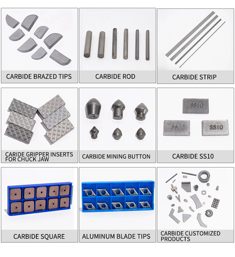 Standard Metal Cutting Bit Cemented Carbide Factory, Tungsten Carbide Brazing Tips