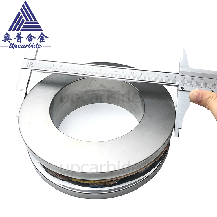 Manufacture Od180*ID110*50mm for The Stainless Wire Traction Grooved Roller Tungsten Carbide Wheel