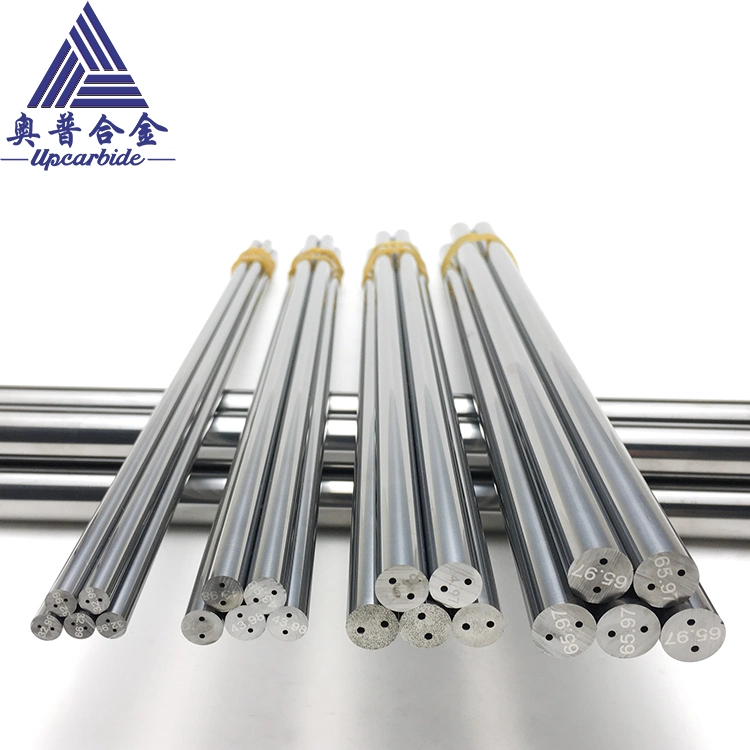 High Hardness Fine Grain Size Polished Cemented Solid Tungsten Carbide Rods for Making Cutting Tools