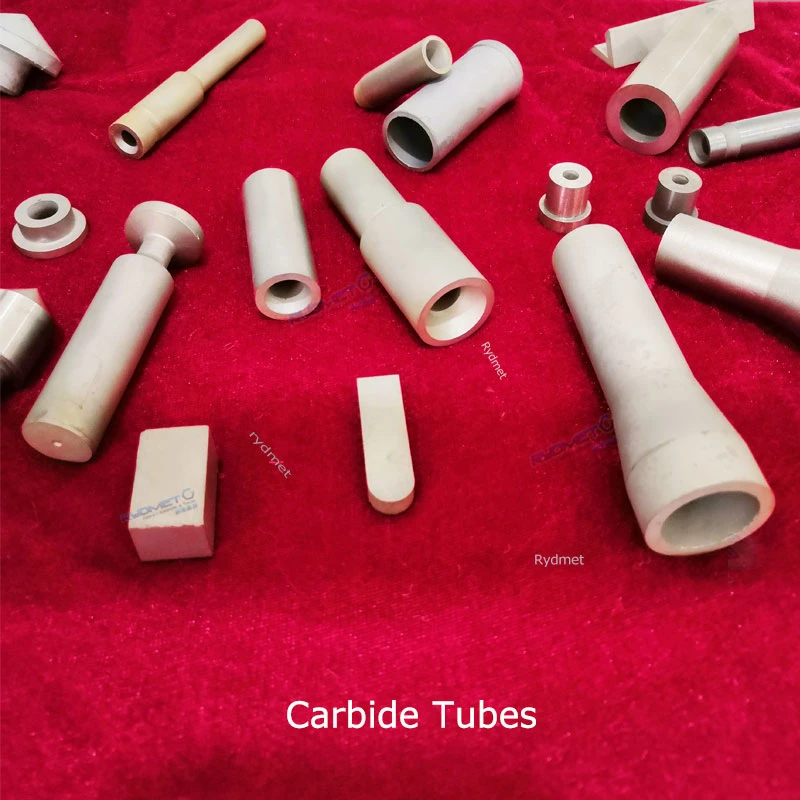 Cemented Tungsten Carbide Tubes Blalnks Sleeves Nozzles