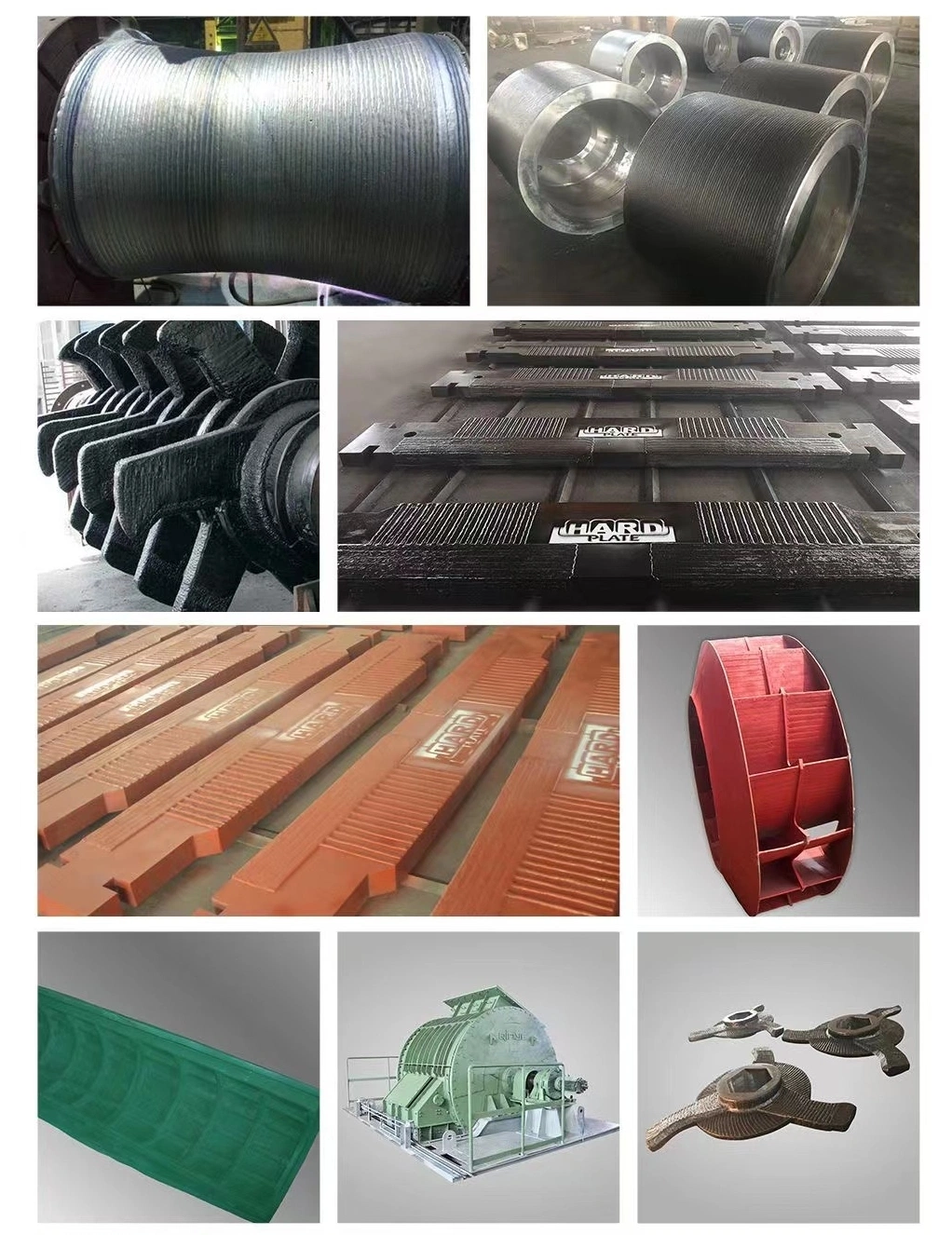 Hard-Plate High Chromium Carbide Auger Wear Parts