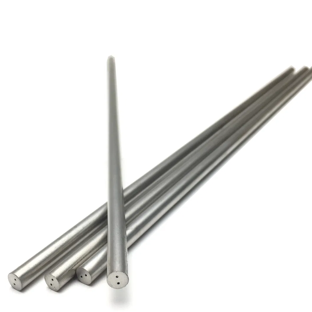 &oslash; 0.7*&oslash; 6*2.2*330 Double Straight Hole Carbide Round Bar