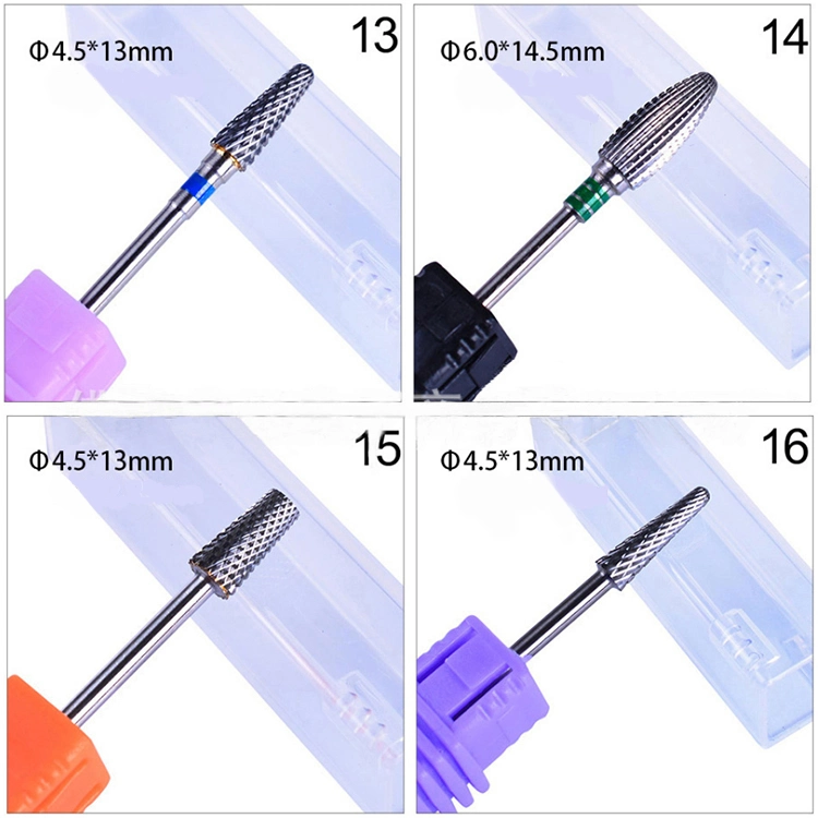 Professional Nails Art Tool Tungsten Steel Carbide Electric Nail File Drill Bits