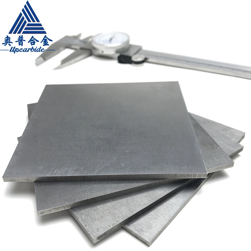 Factory Manufacturing Wear Resistance Yg6 Yg8 100*100*3mm Solid Cemented Blocks Parts Tungsten Carbide Strip Welding Mould Plate