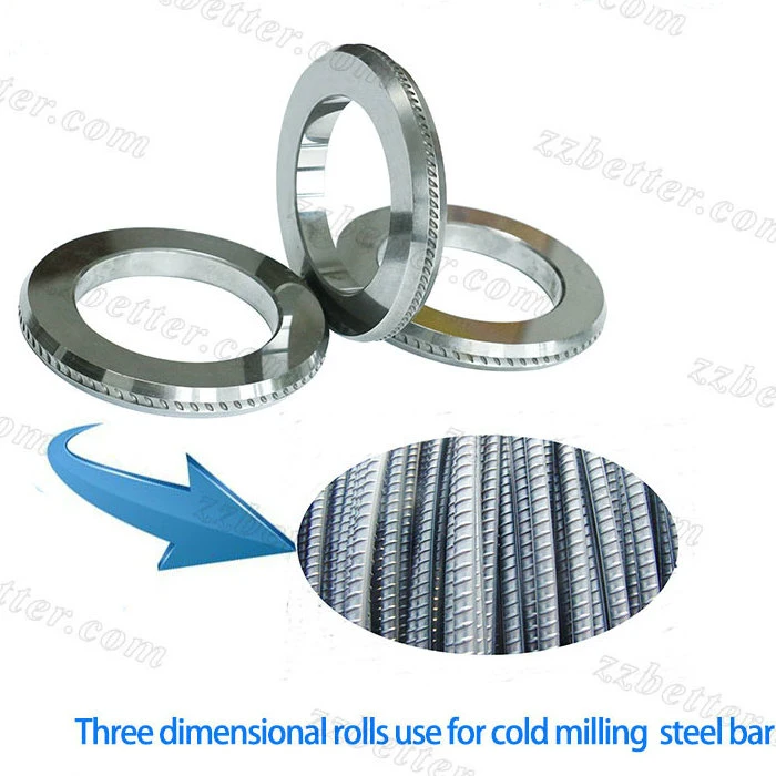 Three Dimenstion Tungsten Carbide RO Rt Fo Pr Wire Roller