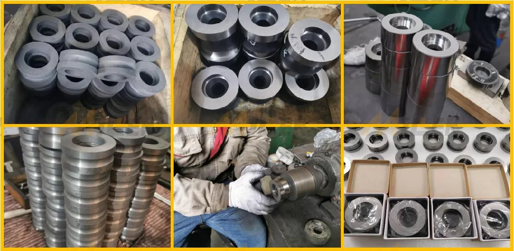 Source Factory U-Groove Bearing Pulley Tungsten Steel Roller with High Hardness Non-Standard Accepted