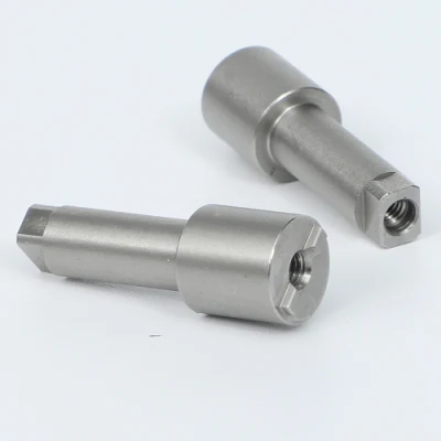 Carburo di tungsteno acciaio inox CNC lavorazione tornitura prodotto in alluminio duro Parte di trasmissione