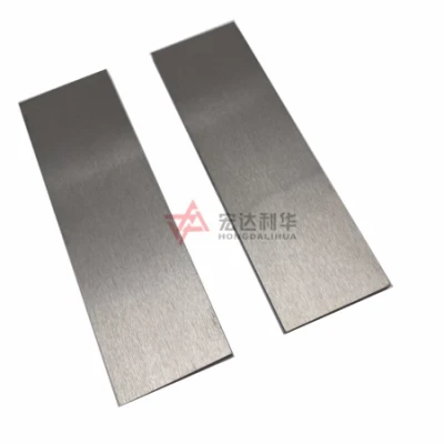 Yg8 Yg6 Yg10X Tungsten Carbide sinterizzato per anca barre piatte/piastre in carburo/carburo Strisce su lavorazione legno