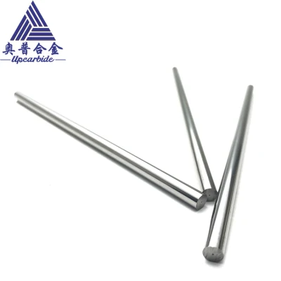 Grana fine elevata durezza lunghezza 10mm diametro 4mm Tungsteno Asta in carburo con foro singolo