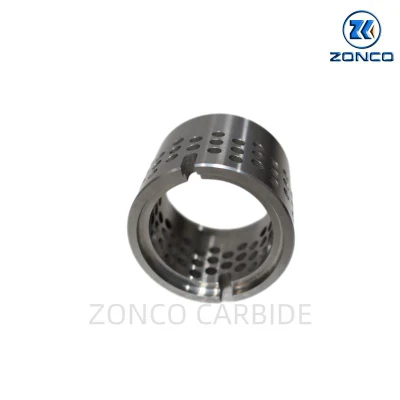  Parti di ricambio per rivestimenti valvole in carburo di tungsteno con materiale grezzo di qualità superiore personalizzato