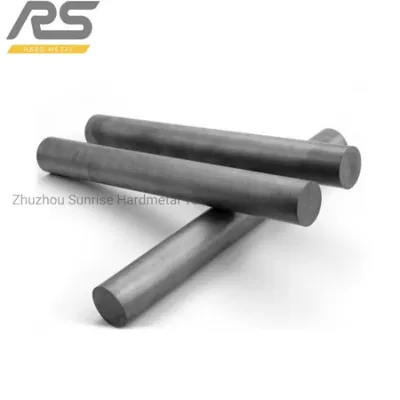 Yg6X Yg8 Yg10 barra piena di carburo di tungsteno tranciato per la preparazione Utensili di taglio per fresatura finale di foratura