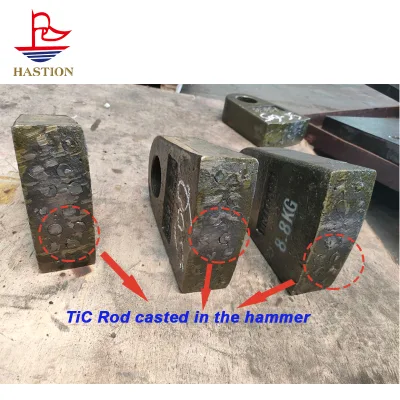 Macchinari parte di frantumatore di roccia frantumatore titanio Cemented barra di carburo