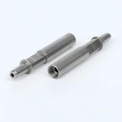 Carburo di tungsteno acciaio inox CNC lavorazione tornitura prodotto in alluminio duro Parte di trasmissione