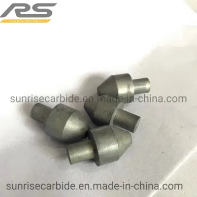  Pulsante personalizzato in carburo di tungsteno cementato ad alta durezza per l&prime;industria mineraria In Cina