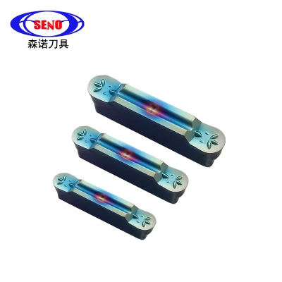  Bulloneria scanalatura per metallo scanalatura cementata punte in carburo rivestite Royal Blu Mrmn300-M per lavorazione lega di nichel