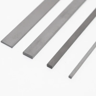  Strisce di carburo di tungsteno K10 barre piatte di carburo di tungsteno 330 mm
