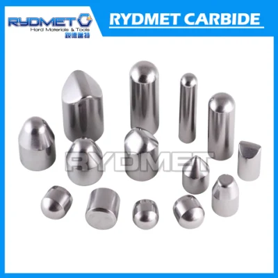  Rydmet Produttore Cementato Tungsten Carbide pulsanti a cupola a prezzo competitivo
