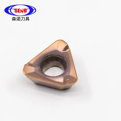  Utensili da taglio in carburo cementato al tungsteno CNC per vendita a caldo a alimentazione rapida Inserto di taglio 3pkt190608r-M.