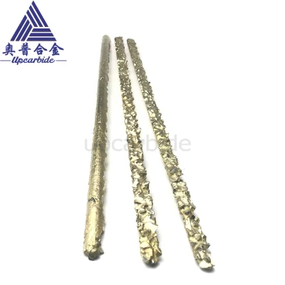  Yd-8 6.4~8 mm 60/40 Tungsteno ad alta durezza e elevata resistenza all&prime;usura Asta in metallo duro composito per trivelle di lavorazione