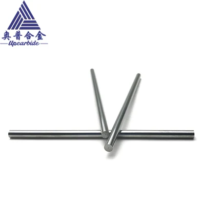 Grana fine elevata durezza lunghezza 10mm diametro 4mm Tungsteno Asta in carburo con foro singolo