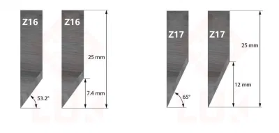 Zund Z16 Z17 coltelli in carburo di tungsteno lama oscillante per macchina Zund