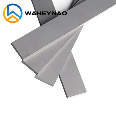  Barra quadrata in carburo di tungsteno Waheynao Yg8 K10 K20, strisce di carburo lucidate per rettifica in bianco
