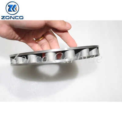  Usura del carburo di tungsteno parti soggette a usura del carburo della ruota nebulizzatore ad alta durezza
