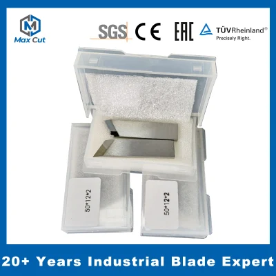 60*16*2mm confezionamento scatola rigida cartone Tungsten Carbide V macchina per la Slotting Lama