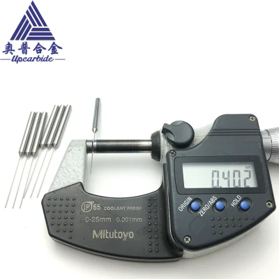 Yl10.2 ago per perforazione in carburo di tungsteno 91.8hra diametro 3*25*0.4*50mm