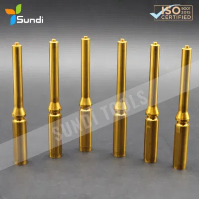 Rivestimento professionale in titanio Skh51 Skh61 componenti per stampi Tungsteno puro Perno in carburo