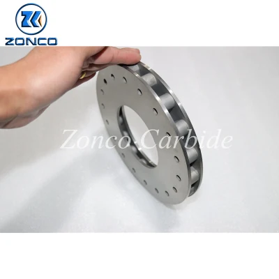  Ruota nebulizzatrice per sabbiatura ad alta durezza antiusura in carburo di tungsteno