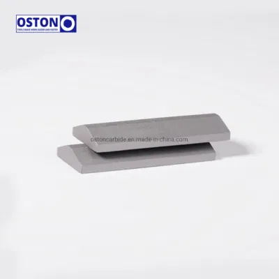  Le piastre antiusura in carburo di tungsteno hanno lavorato come parti agricole, Tungsten Carbide Square Piastre brasate con lama saldata, parti di macchinari agricoli in carburo cementato