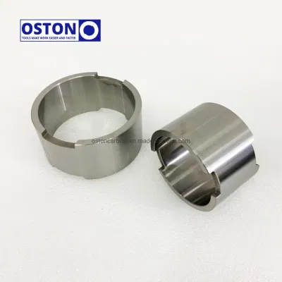  Boccola in carburo di tungsteno Yn6 di grandi dimensioni, anelli di tenuta in carburo di tungsteno non magnetici Yn6 per pompe chimiche