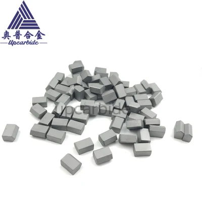  12*9*6mm Tungsten Carbide pulsante di foratura/Tungsten Mining a Word punte di brasatura