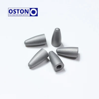  F tipo rotondo forma ad albero materiale originale in carburo di tungsteno Burr Spazi vuoti