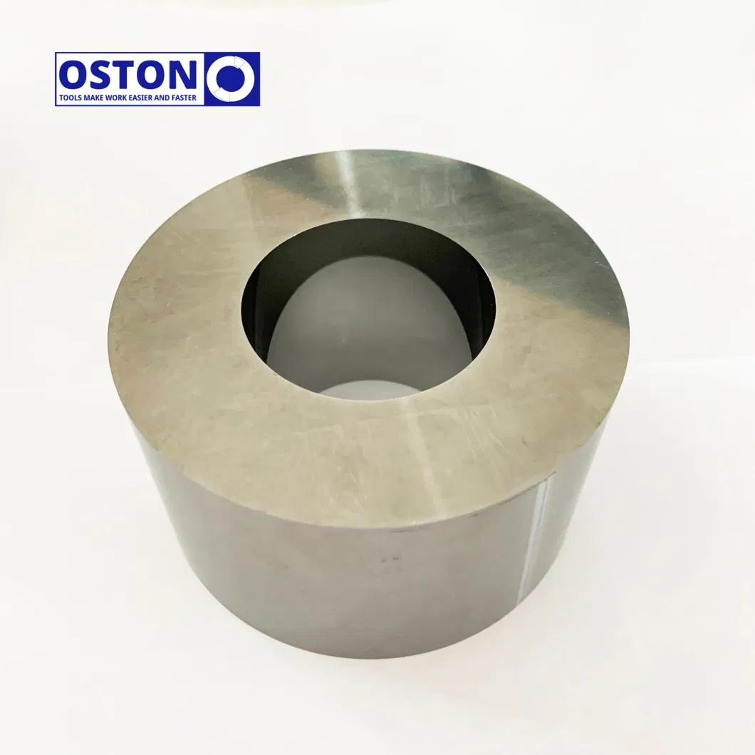 Tolerance +/-0.002mm Roughness Ra0.1 Polished Tungsten Carbide Die Bushings for Tungsten Carbide Stamping Dies