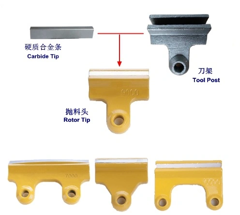 Tungsten Carbide Wear Parts VSI Tips Blanks Bar