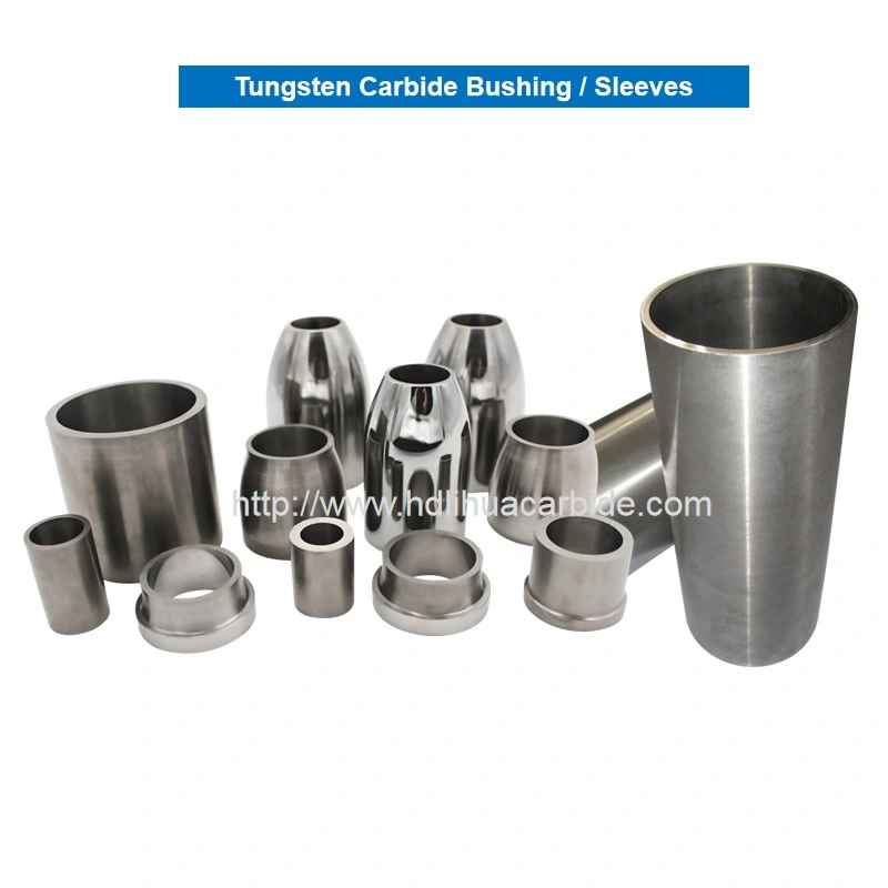 Factory Supply Tungsten Carbide Slurry Pump Shaft Bush Sleeves with High Precision
