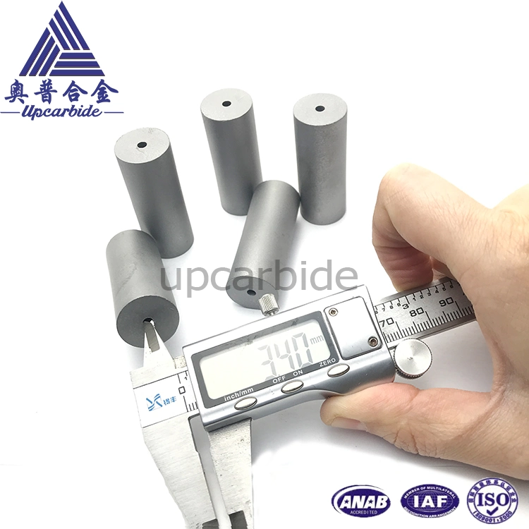 Yg20c Od20*ID4*52mm Tungsten Carbide Stamping Mould Punch Cold Heading Die